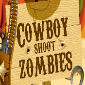Cowboy Shoots Zombies